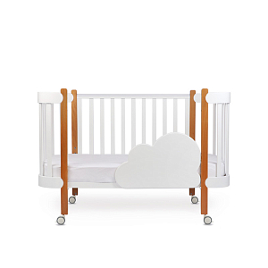 Кроватка-трансформер Happy Baby "Mommy Lux", белая